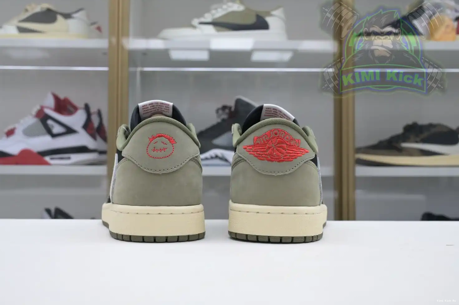 Kimikick Jordan 1 OG x 7.0 Low Jordan Travis Air Scott 0820